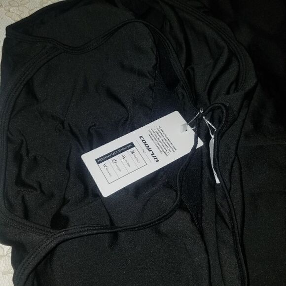 COOLRUN Women's Tennis Dress with Built-in Bra Sleeveless Exercise Workout XL - Picture 9 of 15